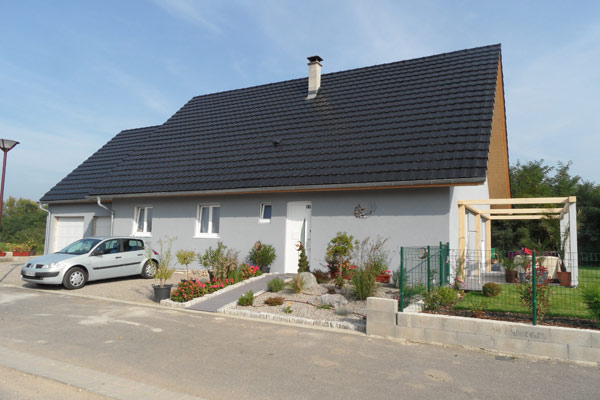 exterieur maison ossature bois