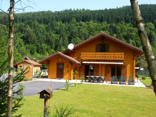 Implatation de notre chalet